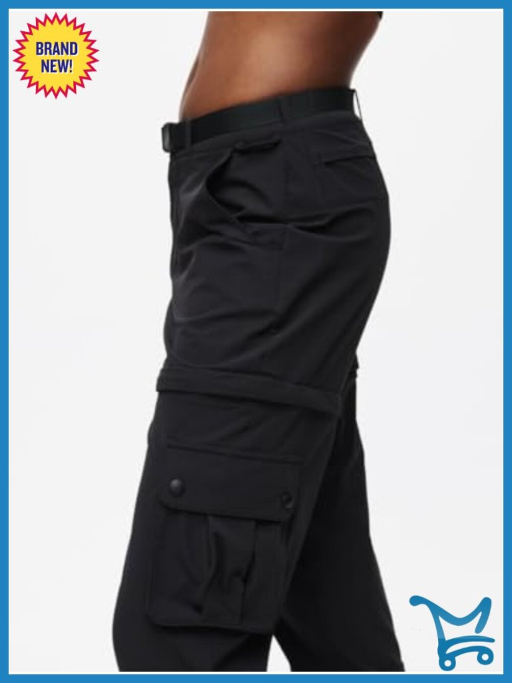 Convertible Zip-Off High Rise Hiking Pants - Picture 2 of 6